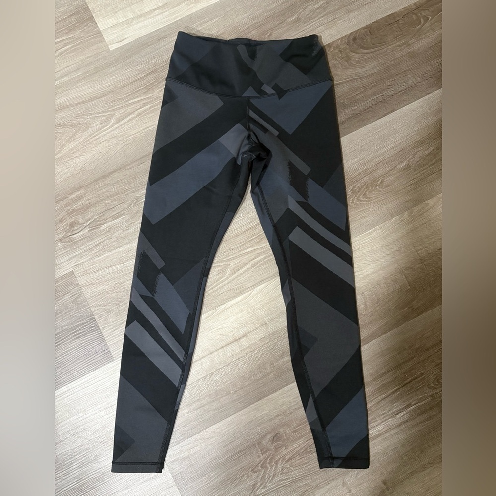Brooks Black and Gray Active Leggings